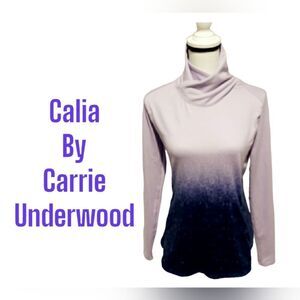 𝅺calia by Carrie Underwood athletic top purple and blue womens size medium